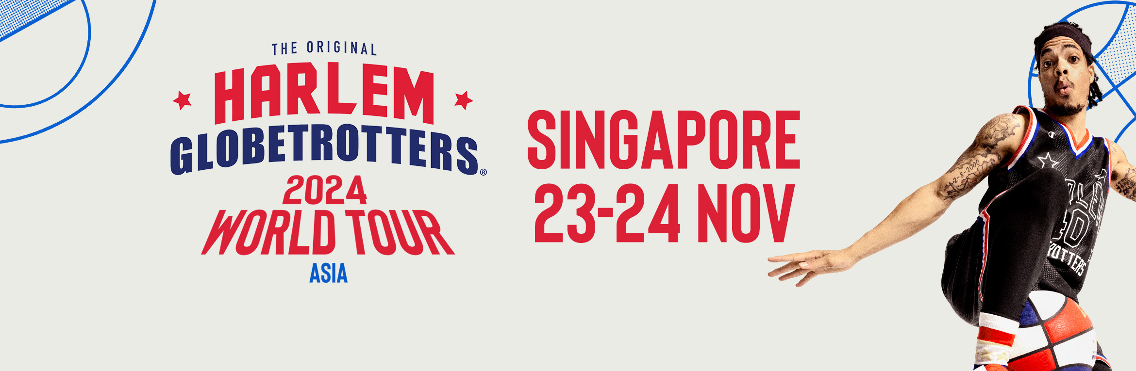 HARLEM GLOBETROTTERS tickets | OCBC Arena | Ticketek Singapore