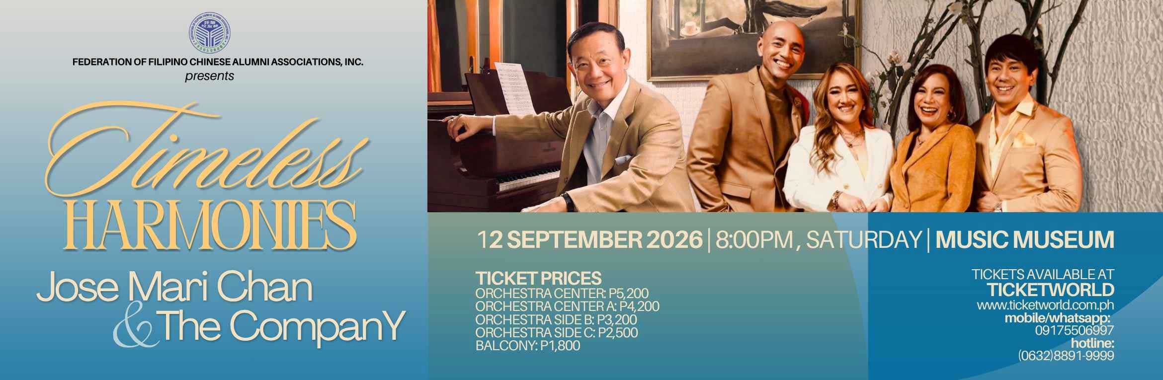 Timeless Harmonies: Jose Mari Chan and The CompanY